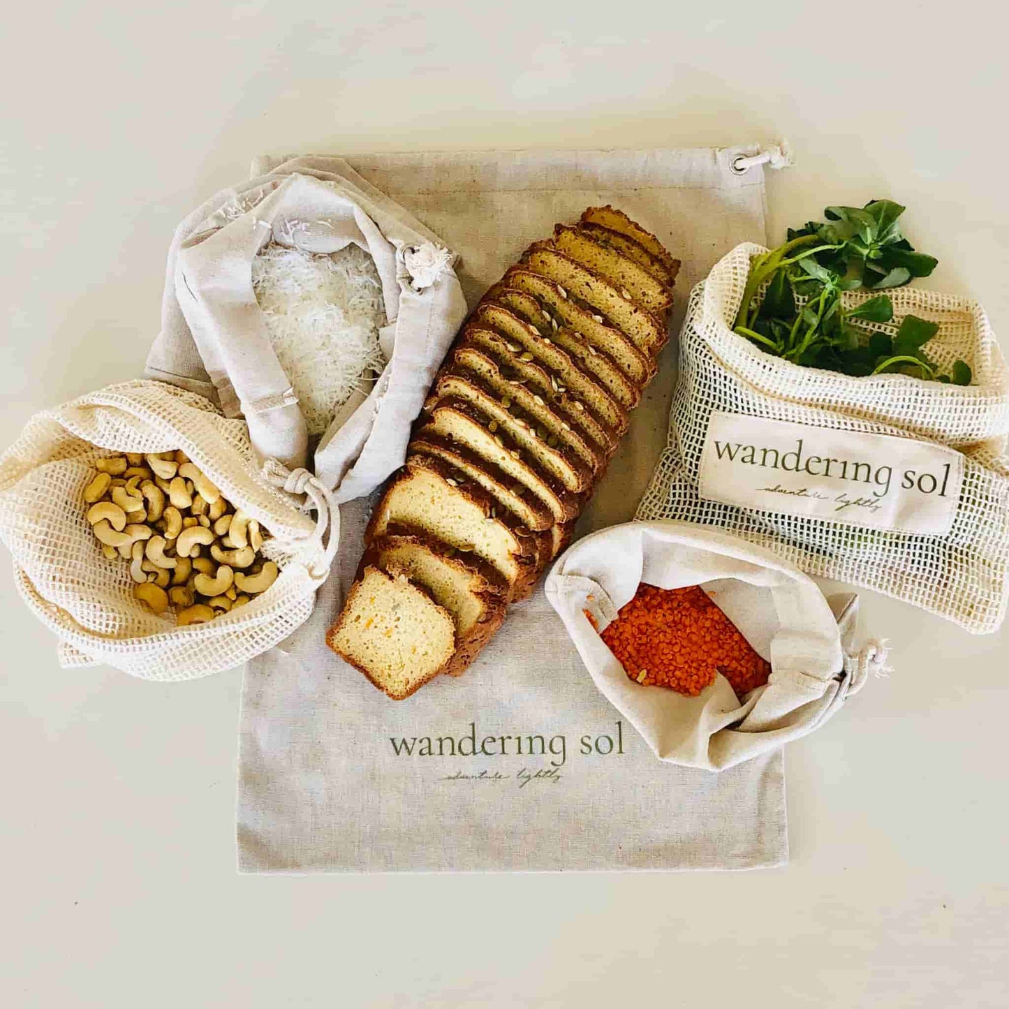 Sol Produce Bags - Farmers Market Pack of 5