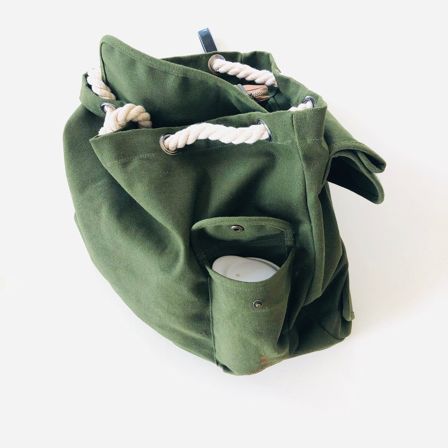 The SOL WANDERER replacement recycled canvas bag with velcro - replacement cart bag.